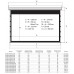 Моторизированный экран Kauber Blue Label XL Tensioned BT Cinema 154" 16:9 Clear Vision