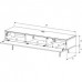Стойка и тумба под ТВ Sonorous ST 360F WHT MOL SL