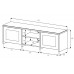 Стойка и тумба под ТВ Sonorous LB 1620 B-WNT Стойка и тумба под ТВ Sonorous LB 1620 B-WNT