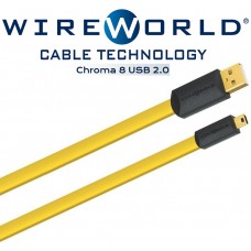 USB кабель Wireworld Chroma 8 USB 2.0 A-Micro B Flat Cable 3.0m (C2AM3.0M-8)