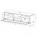 Стойка и тумба под ТВ Sonorous ST 160i WHT WHT BS Стойка и тумба под ТВ Sonorous ST 160i WHT WHT BS