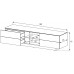 Стойка и тумба под ТВ Sonorous LB 1840 TOR