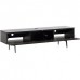 Стойка и тумба под ТВ Sonorous ST 360F BLK BLK SL